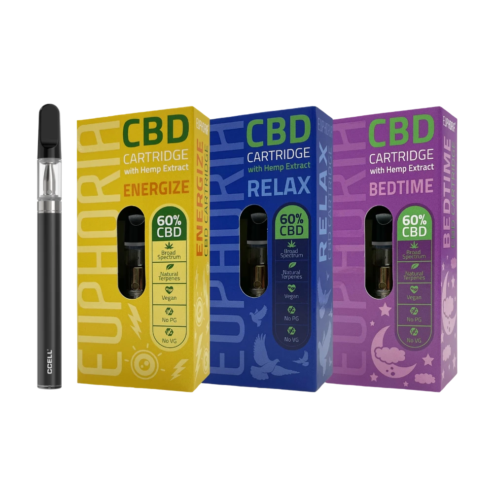 Euphoria CBD-Vape Starterkit Euphoria CBD-Vape Starterkit