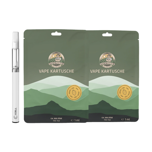 Hanfkultur CBD-Vape 2er Bundle