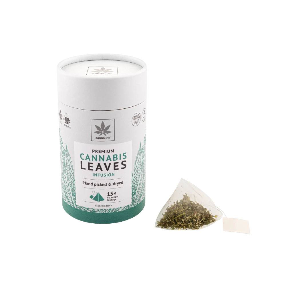 cannaline Hanfblätter CBD Tee