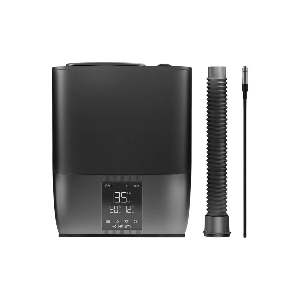 AC Infinity CLOUDFORGE T5 Luftbefeuchter 9L mit digitalem Display, Schlauch und Rohranschluss für Growzelt-Systeme