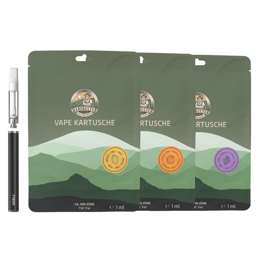 Hanfkultur CBD-Vape Starterkit