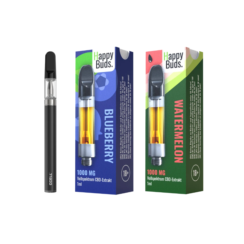 HappyBuds CBD-Vape Starterkit