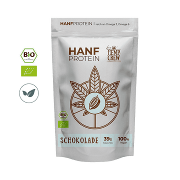 Hemp Crew Bio-Hanfprotein Schokolade