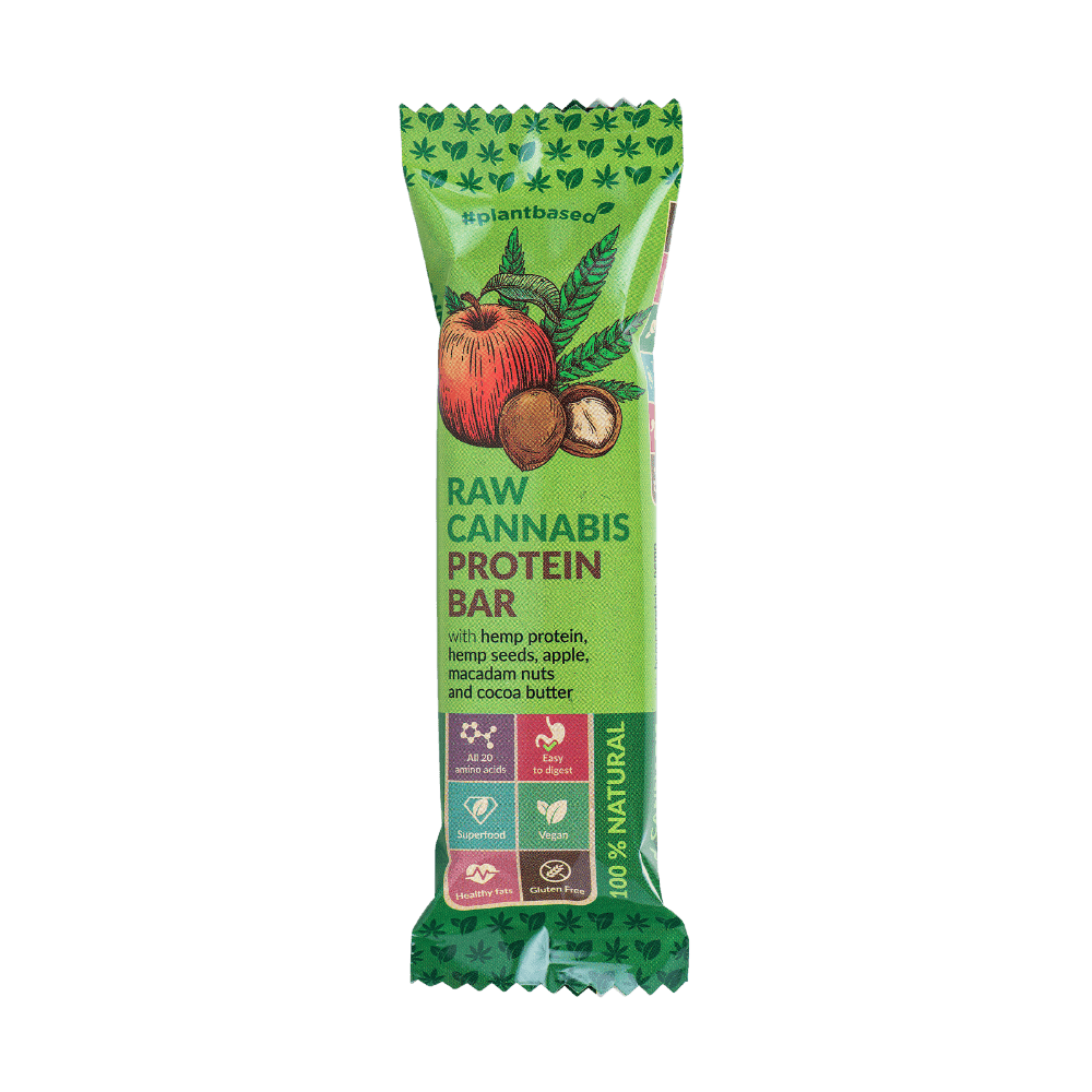 RAW Cannabis Protein Apfel 50g
