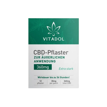 Vitadol CBD Pflaster 360mg 12 Stk.