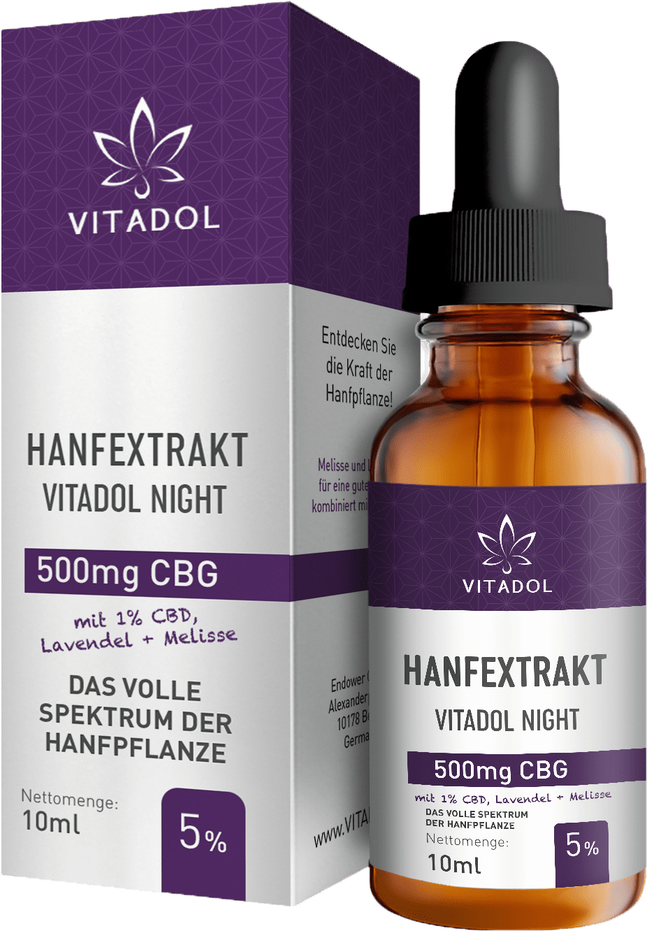 Vitadol CBG-Öl Night