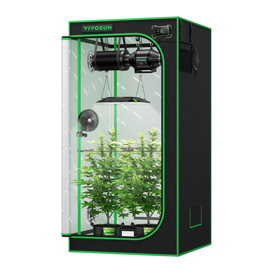 VIVOSUN smartes Growbox Komplettset 80x80x180cm